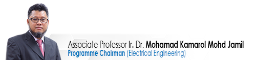 Staf EE Pengurusan Tertinggi Pengerusi Rancangan Kej Elektrik Prof Madya Ir Dr Mohamad Kamarol Mohd Jamil
