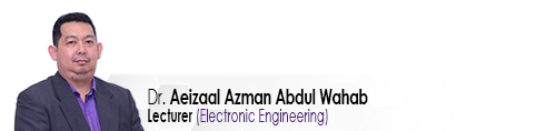 Staf EE Pensyarah Senior Dr Aeizaal Azman Abdul Wahab
