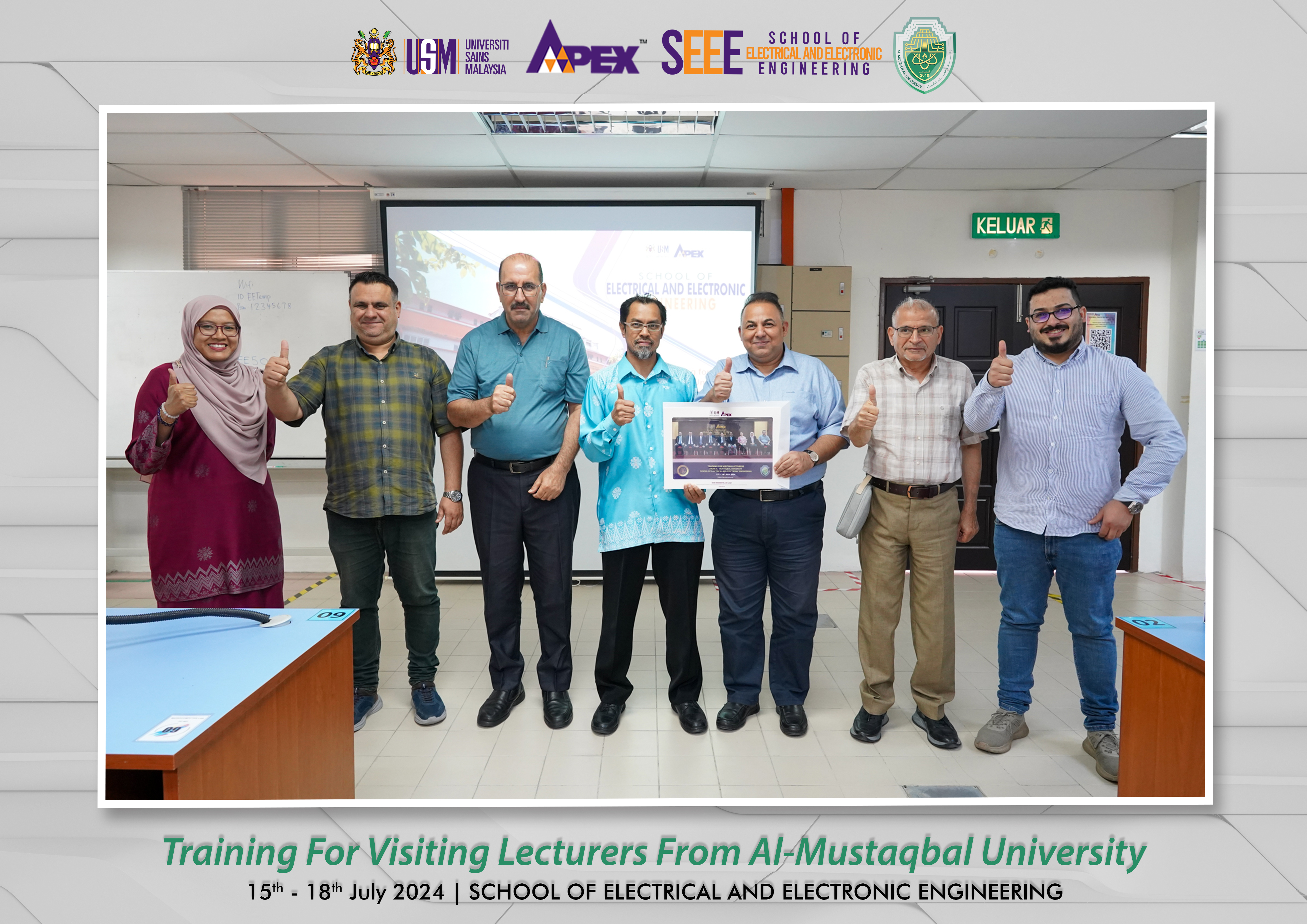 2024 0718 Group Photo 2 Training For Visiting Lecturers From AlMustaqbal University