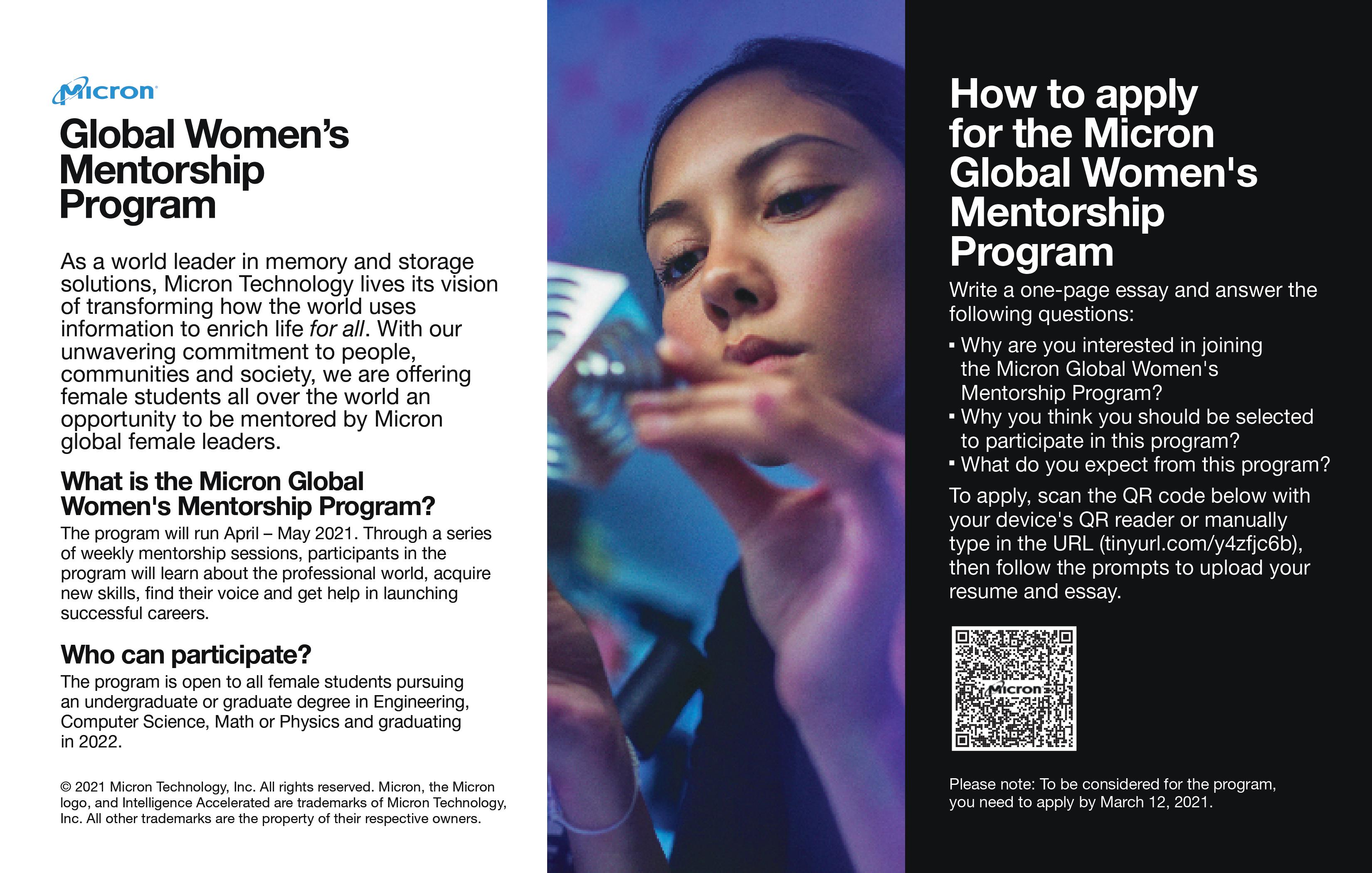 2021 0223 Micron Global Womens Mentorship Program 2021