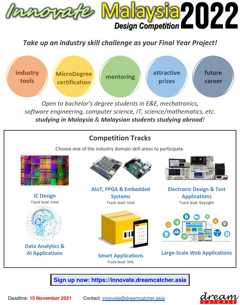 2021 1028 Innovate Malaysia Design Competition 2022