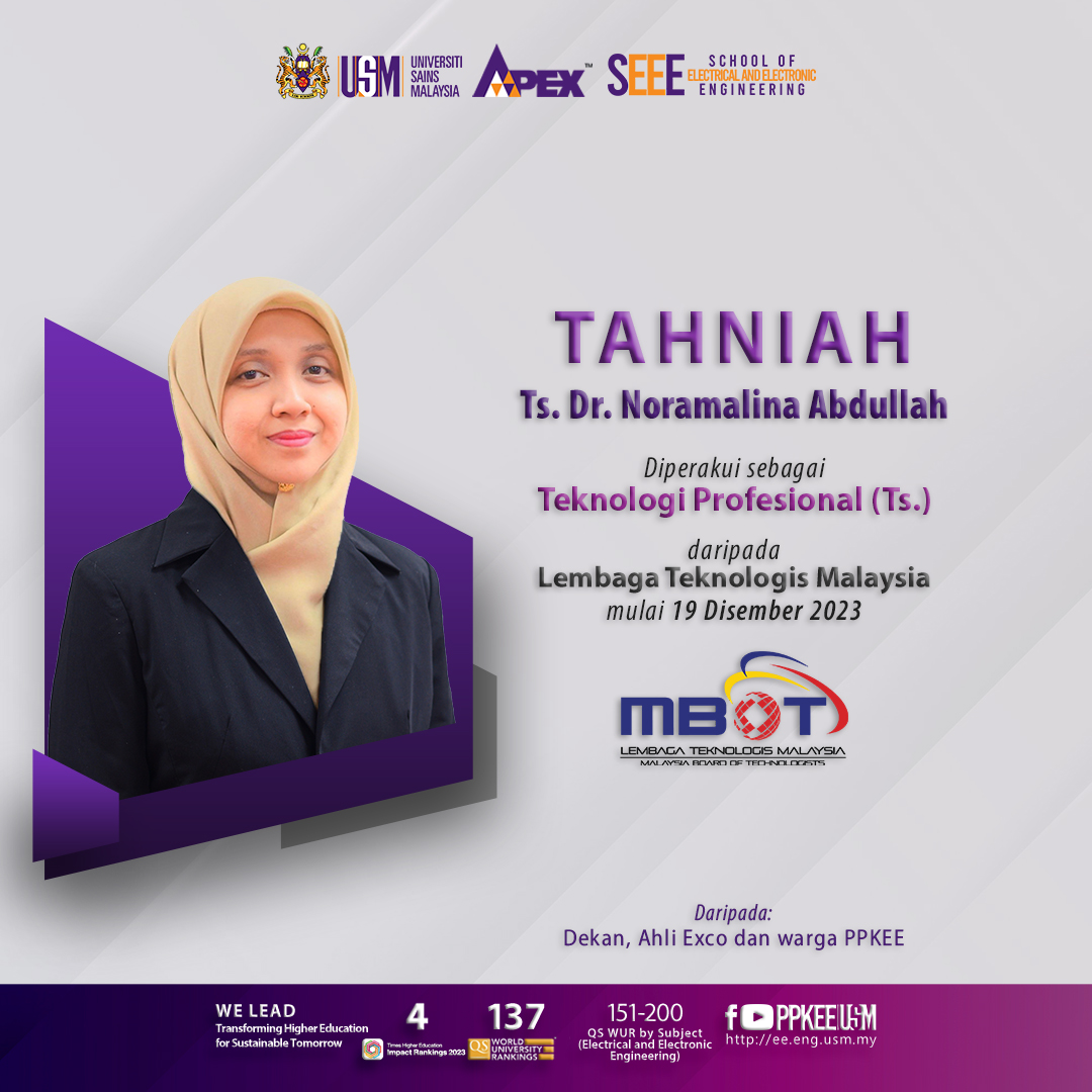 2023 1222 Poster 1080x1080 Tahniah Dr Noramalina Abdullah Teknologi Profesional Ts