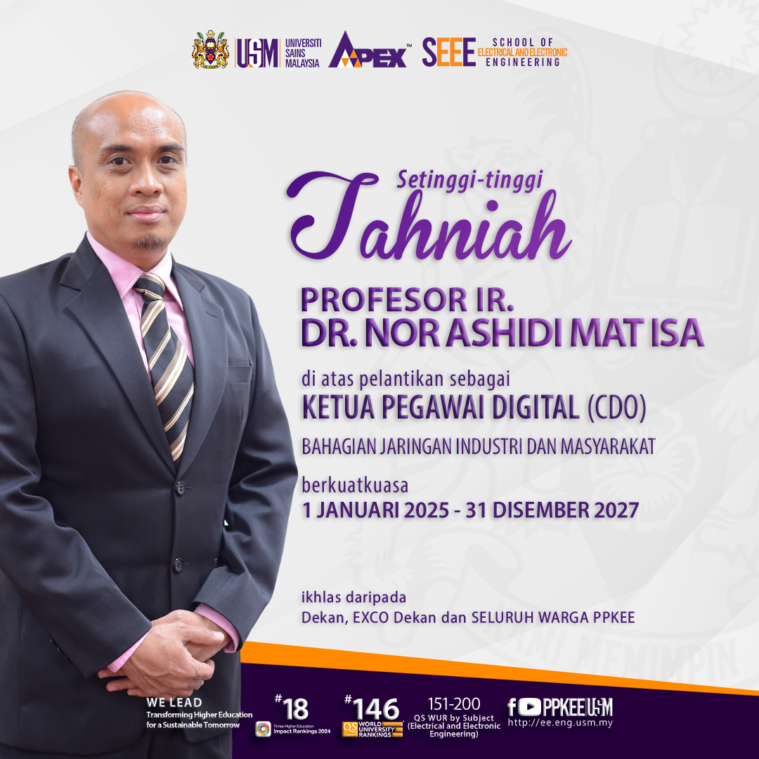 2025 0101 Poster 1080x1080 Tahniah Prof Nor Ashidi Mat Isa Ketua Pegawai CDO