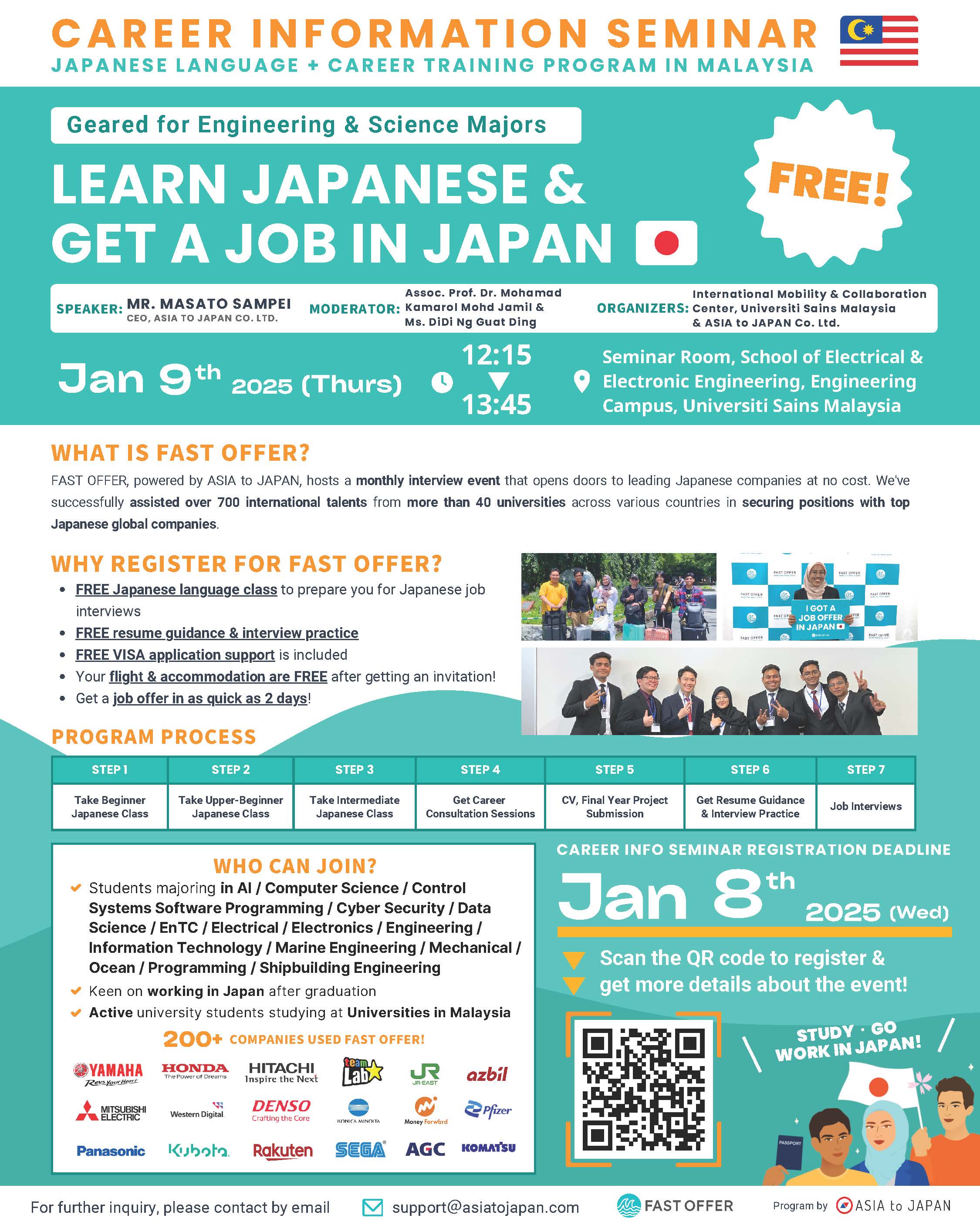 2025 0103 Poster 2.1 Learn Japanese  Get A Job In Japan