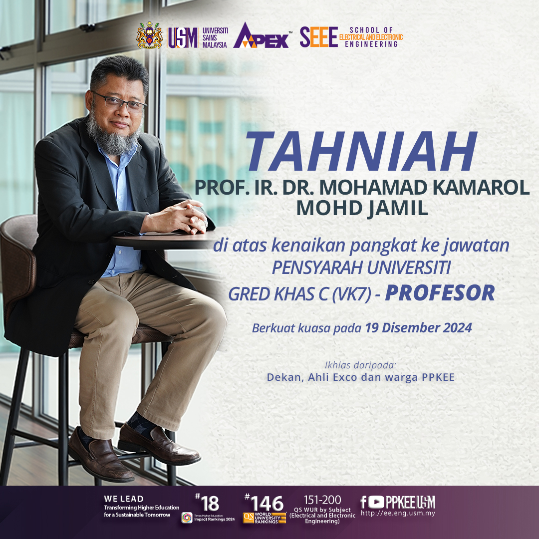 2025 0122 Poster 1080x1080 Tahniah Kenaikan Pangkat Profesor Prof. Kamarol