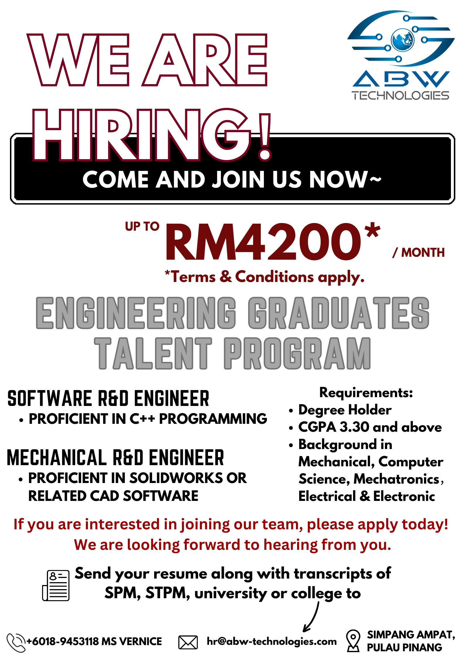 2025 0909 Poster Engineering Graduates Talent Program 4.0