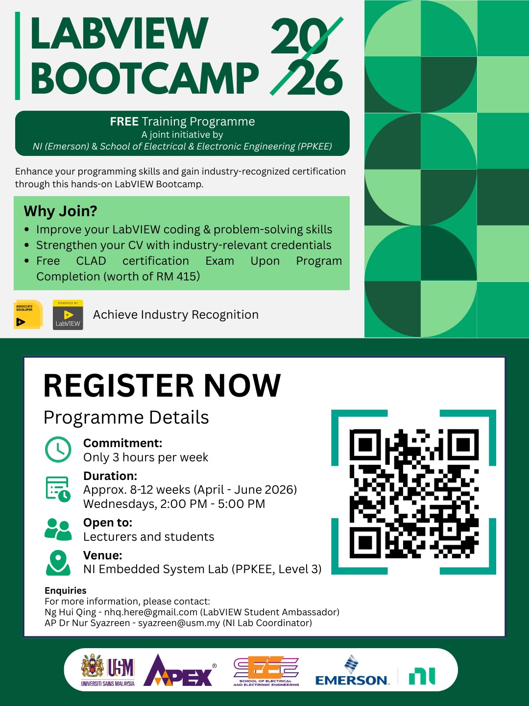 2026 0105 Poster LabVIEW Bootcamp 2026