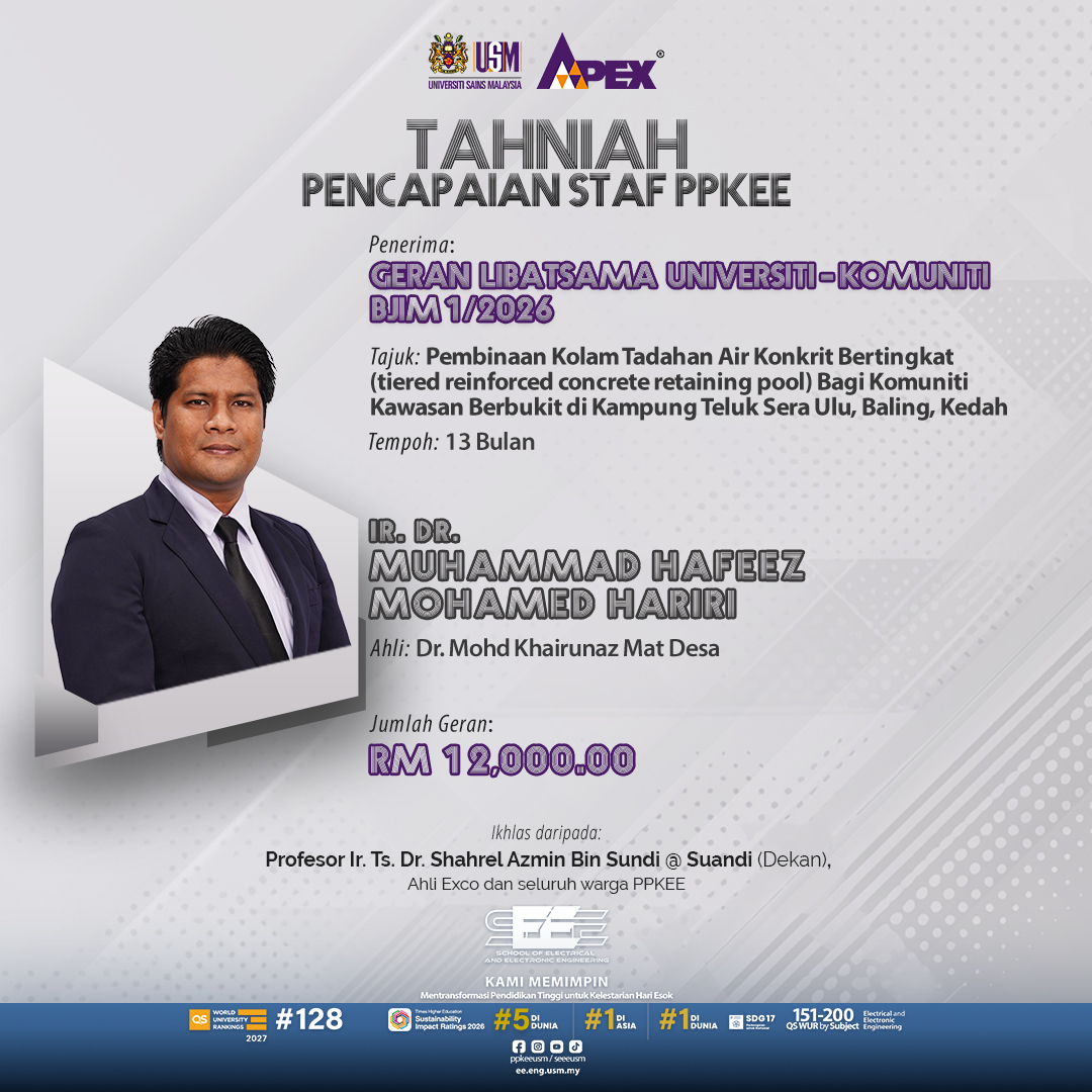 2026 0914 Poster 1080x1080 Tahniah Peneriman Geran BJIM Dr. Hafeez