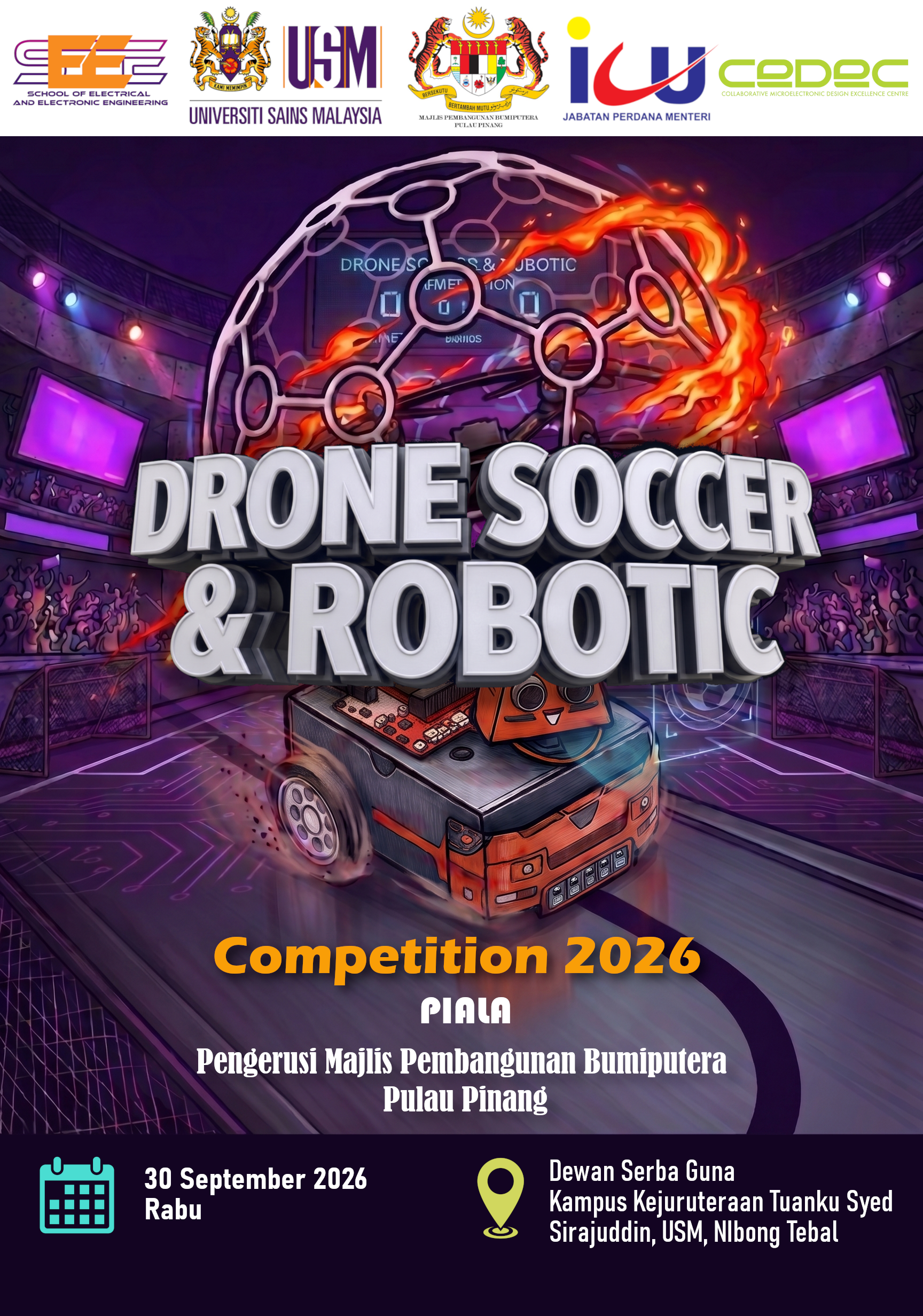 2026 0925 Poster Drone Soccer and Robotic