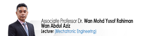 Staf EE Pensyarah Profesor Madya Dr Wan Mohd Yusof Rahiman