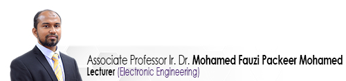 Staf EE Pensyarah Profesor Madya Ir Dr Mohamed Fauzi Packeer Mohamed