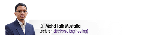 Staf EE Pensyarah Senior Dr. Mohd Tafir Mustaffa