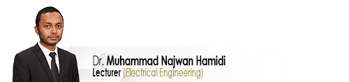 Staf EE Pensyarah Junior Dr Muhammad Najwan Hamidi