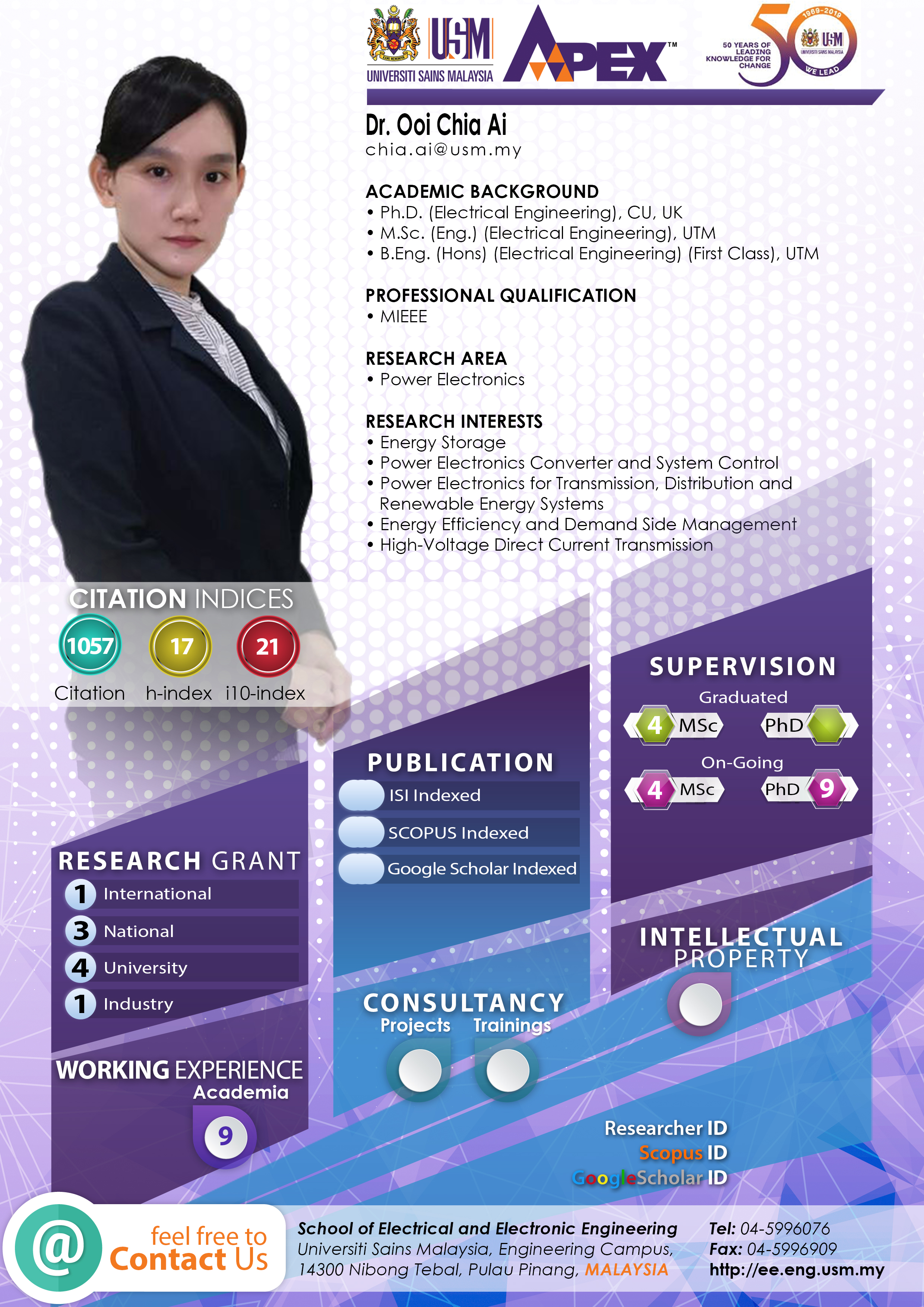 Infografik Ooi Chia Ai 2025