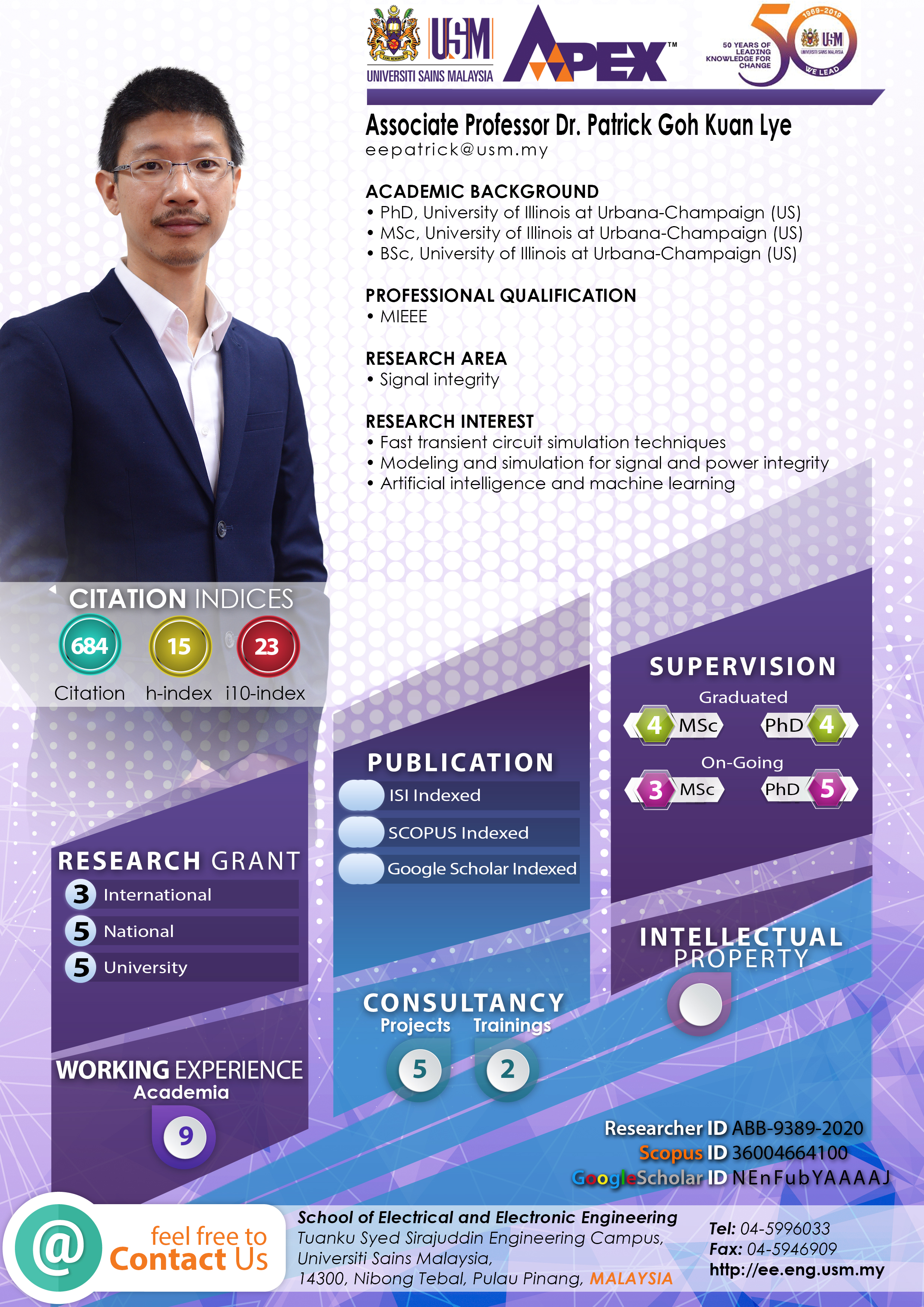 Infografik Patrick Goh Kuan Lye 2026