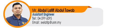 Staf EE Teknikal Pen. Jurutera Mr. Abdul Latiff Abdul Tawab