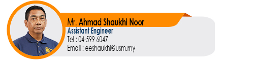 Staf EE Teknikal Pen. Jurutera Mr. Ahmad Shaukhi Noor