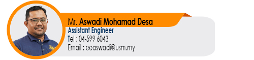 Staf EE Teknikal Pen. Jurutera Mr. Aswadi Mohd Desa