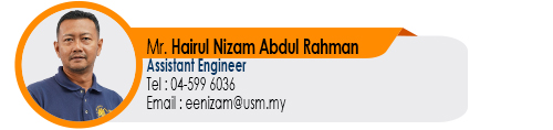 Staf EE Teknikal Pen. Jurutera Mr. Hairul Nizam Abdul Rahman