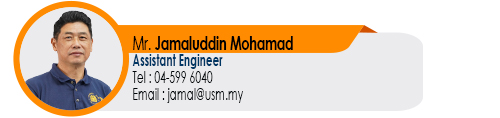 Staf EE Teknikal Pen. Jurutera Mr. Jamaluddin Mohamad