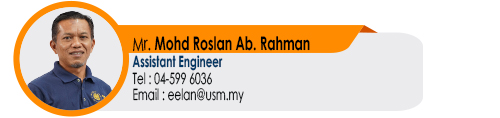 Staf EE Teknikal Pen. Jurutera Mr. Mohd Roslan Ab. Rahman