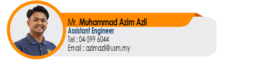 Staf EE Teknikal Pen. Jurutera Mr. Muhammad Azim Azli