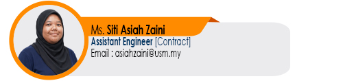 Staf EE Teknikal iPharm Pen. Jurutera JA5 Contract Ms. Siti Asiah Zaini