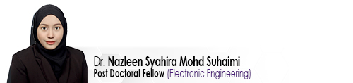 Staf EE Felo Post Doctoral Electronic Nazleen Syahira Mohd Suhaimi