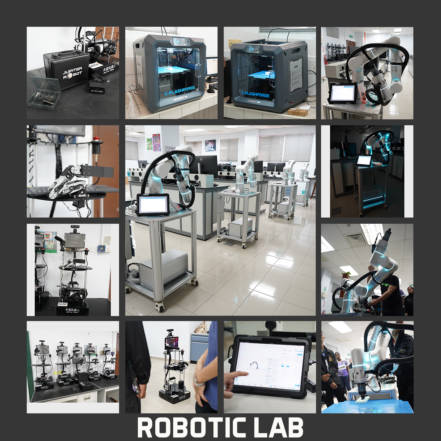 2025 0708 Photo Collage Robotic Lab Equipment