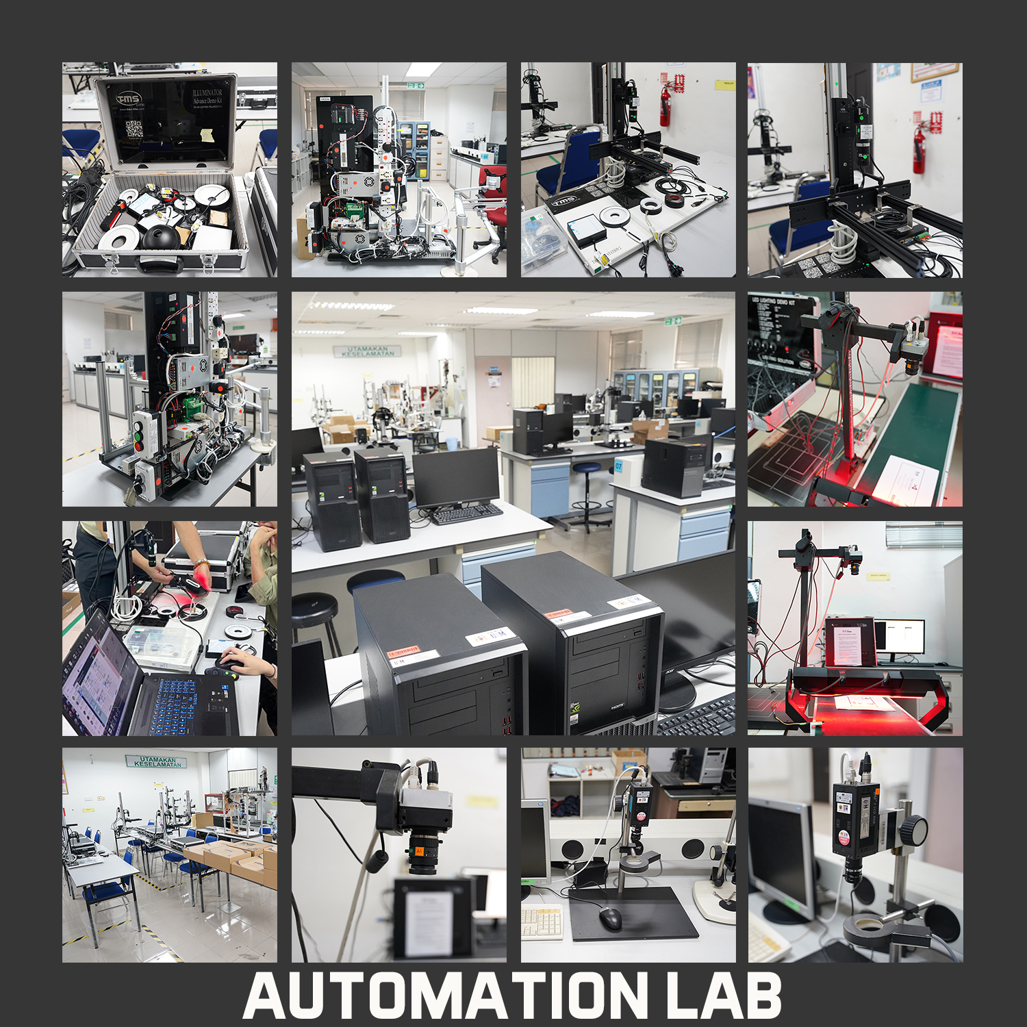2025 0708 Photo Collage Automation Lab Equipment