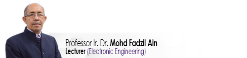 Staf EE Pensyarah Profesor Mohd Fadzil Ain