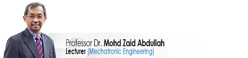 Staf EE Pensyarah Profesor Mohd Zaid Abdullah