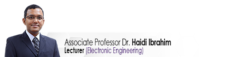 Staf EE Pensyarah Profesor Madya Dr Haidi Ibrahim