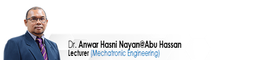Staf EE Pensyarah Senior Dr Anwar Hasni NayanAbu Hassan
