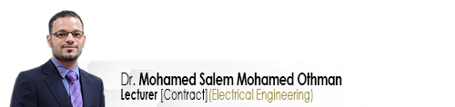 Staf EE Pensyarah Senior Dr Mohamed Salem Mohamed Othman